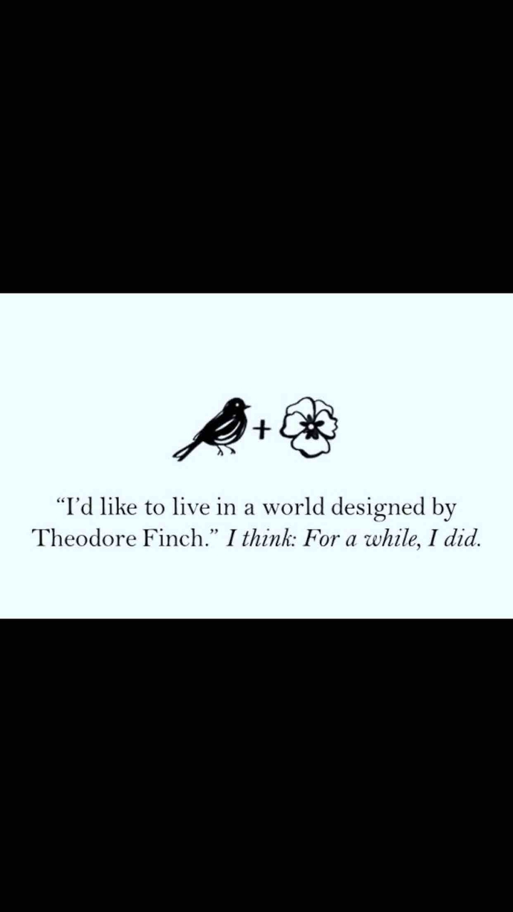 All the bright places quote