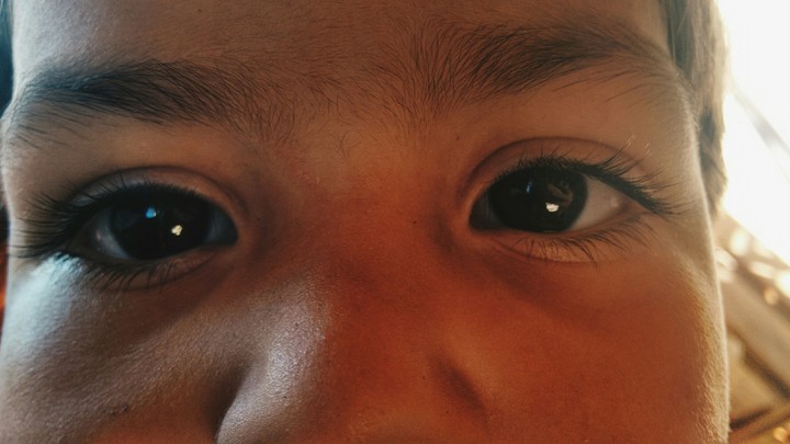 olhos inocentes