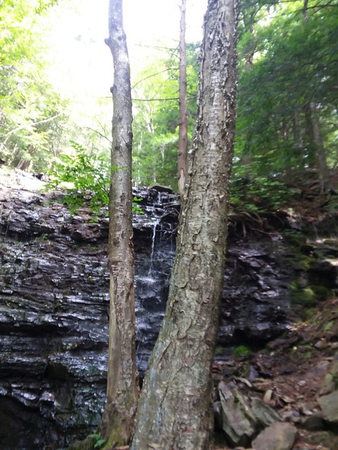 falls at a trickle