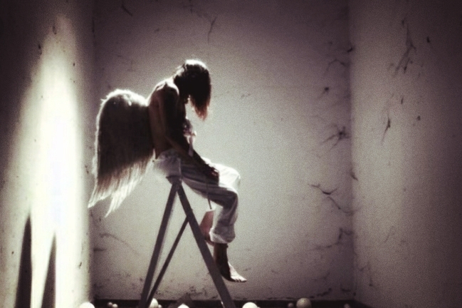 Alone angel