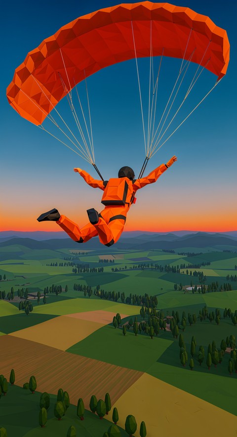 fun, parachuting háttérképek