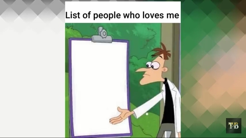 no one loves me
