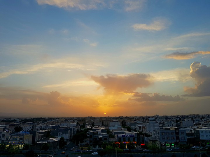 Beautiful sunset