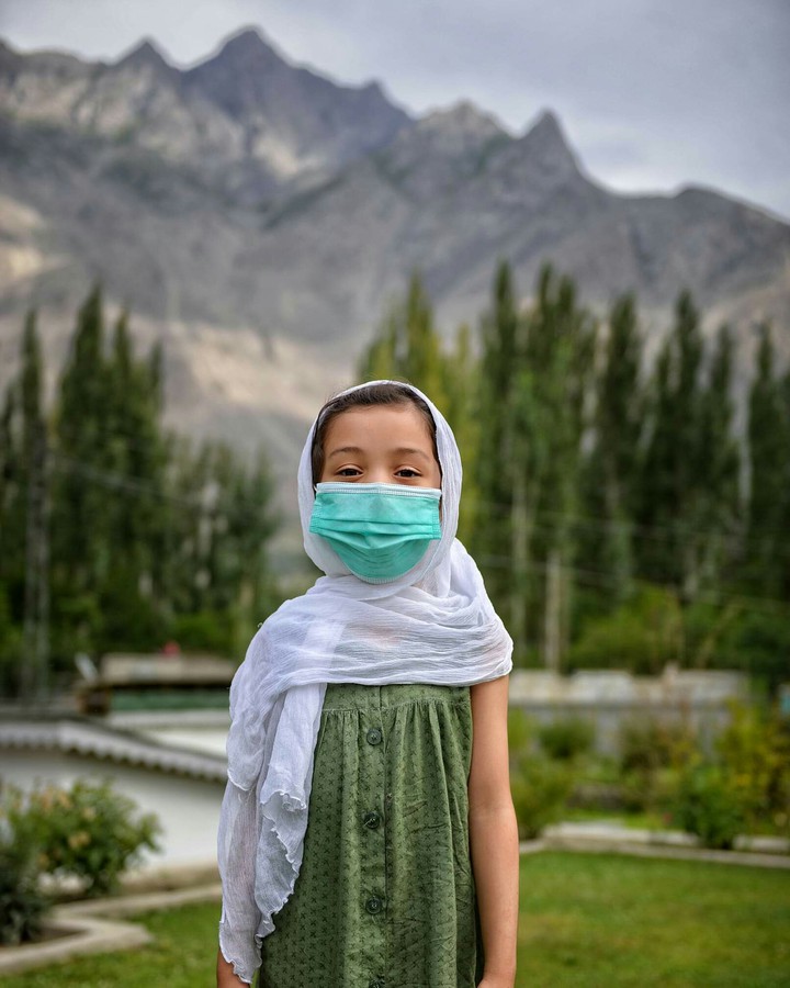covid-19 mask Pakistan Gilgit UN