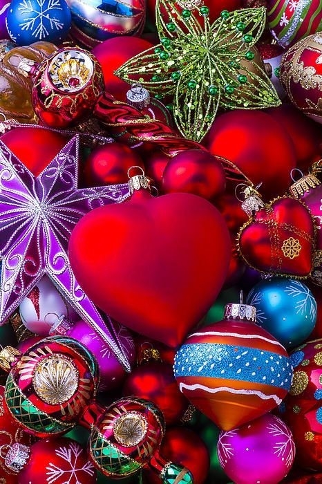 Red heart.. christmas