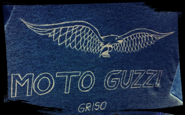 T-Shirt with Moto Guzzi
