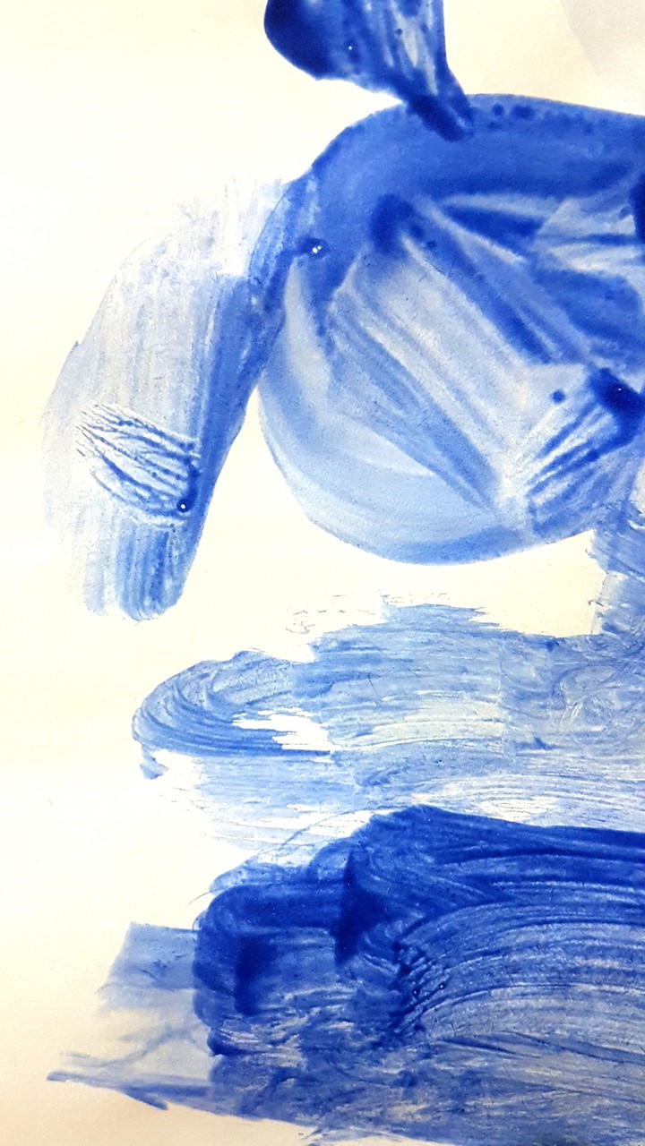 blue and blue