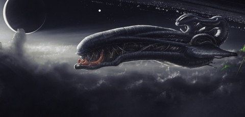 Alien ship