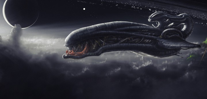 Alien ship
