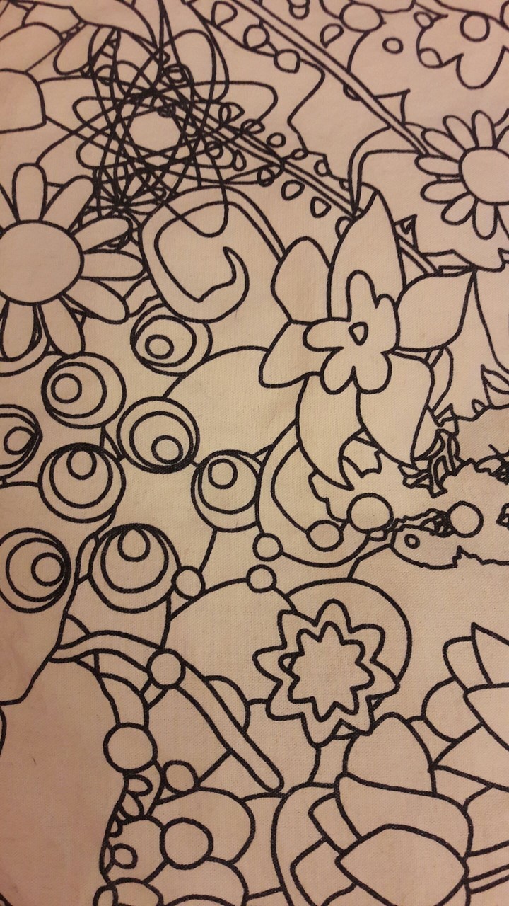 black&white flowers
