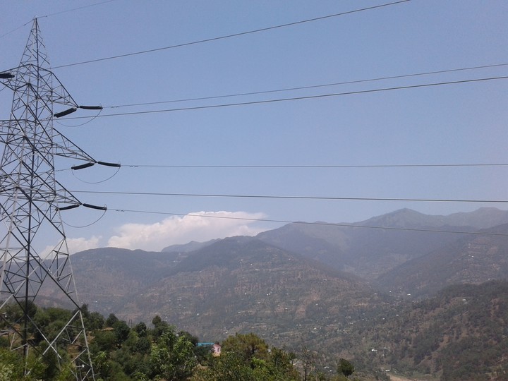 cloudy mountain