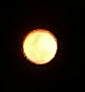 super moon light