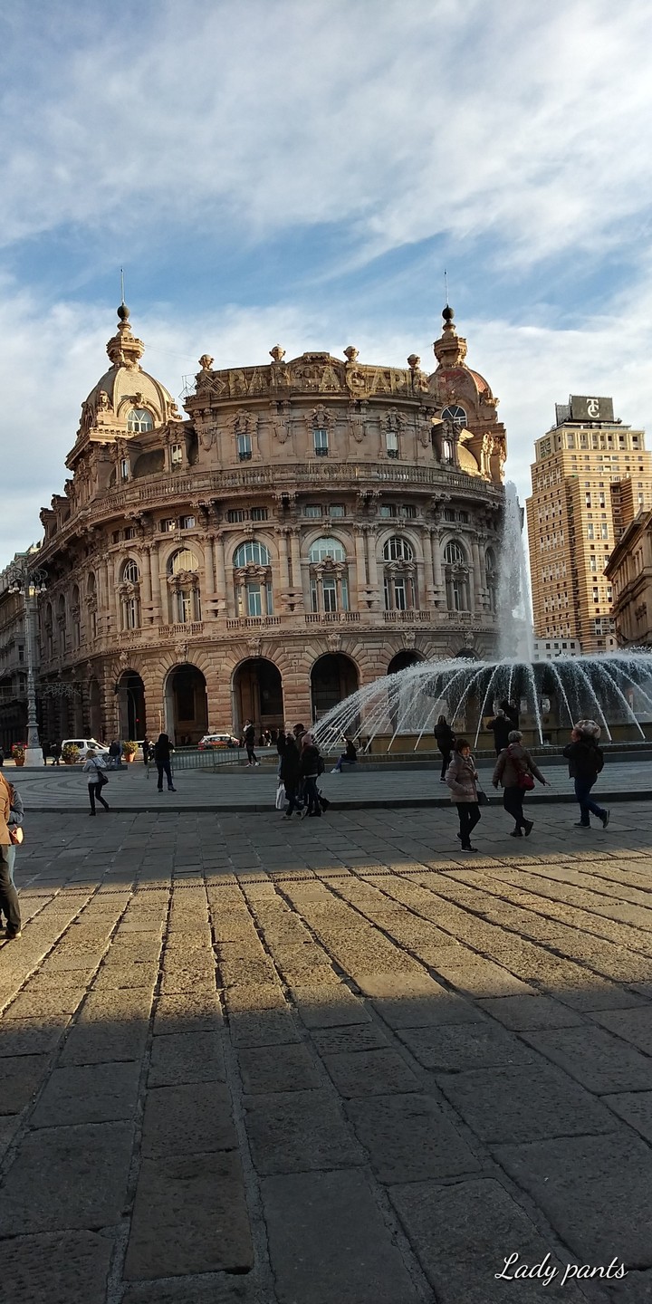 fountain in Genoa