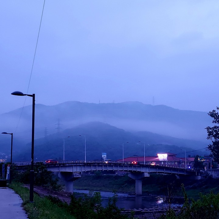 산책길에서
