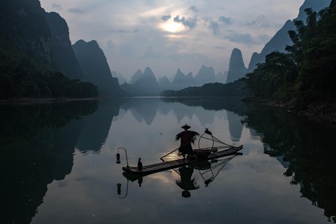 Oar, mist wallpapers