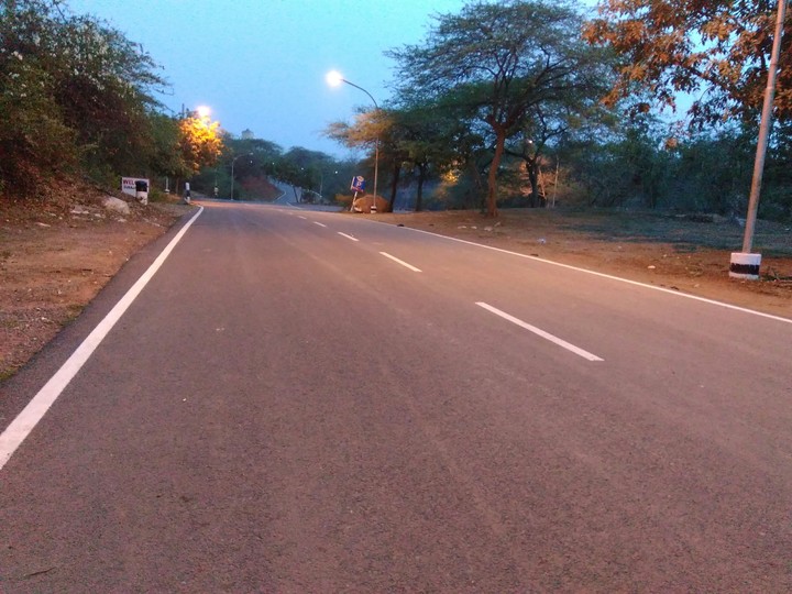 street lights