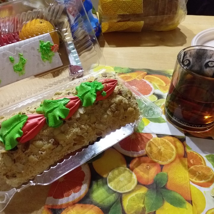 the cake from the supermarket