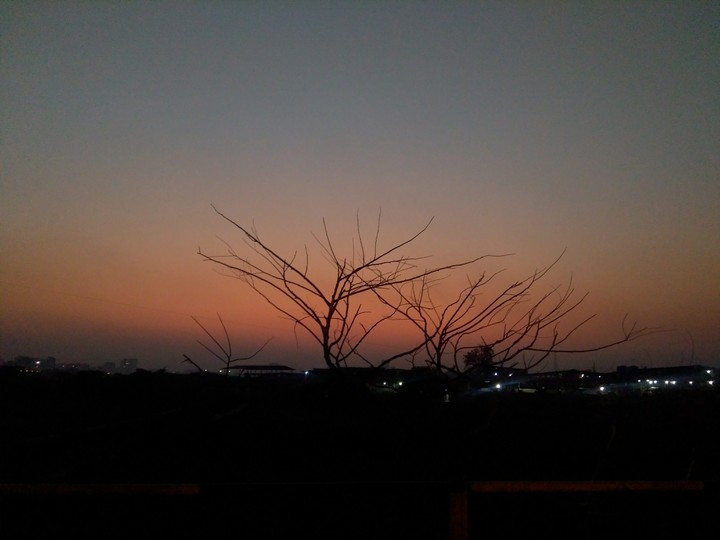 Night is on the way