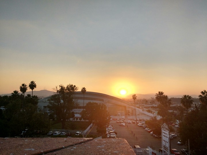 Simple sunset.