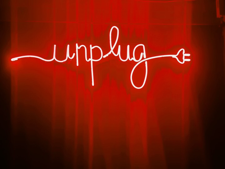 Unplug from the world