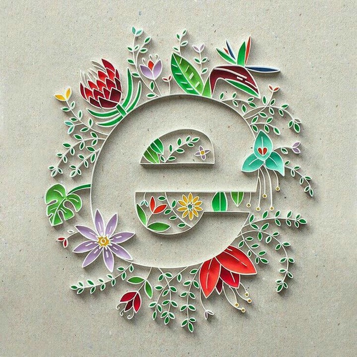 letter e
