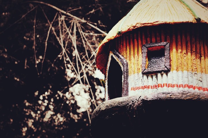 wooden house