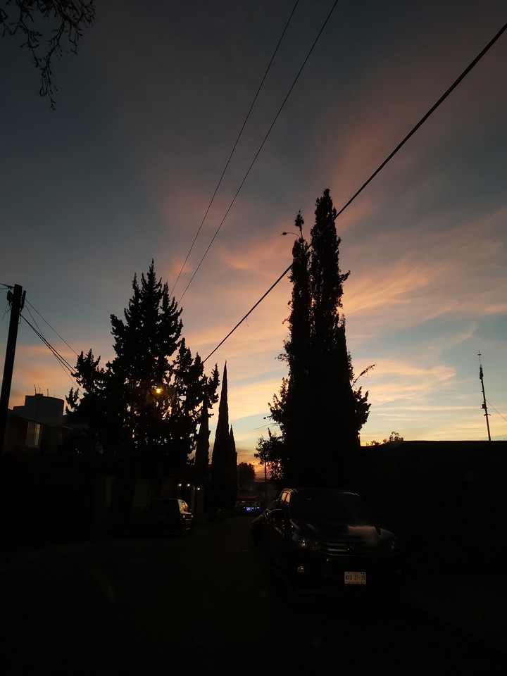 atardecer