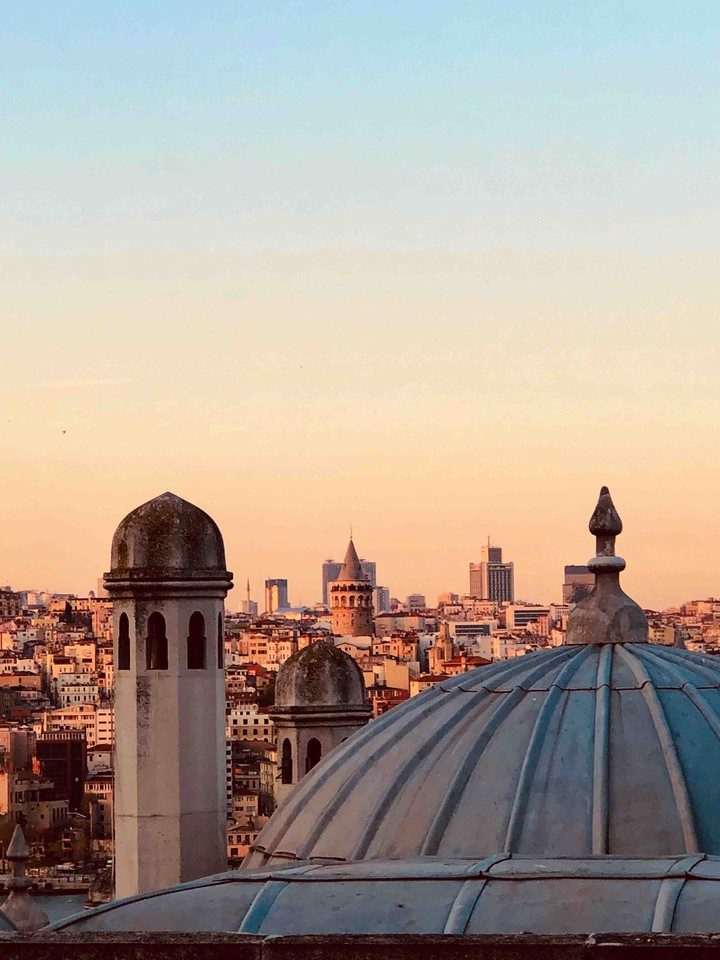 Galata Tower from Suleymaniye Mosque