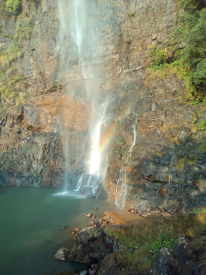 rainbow waterfall