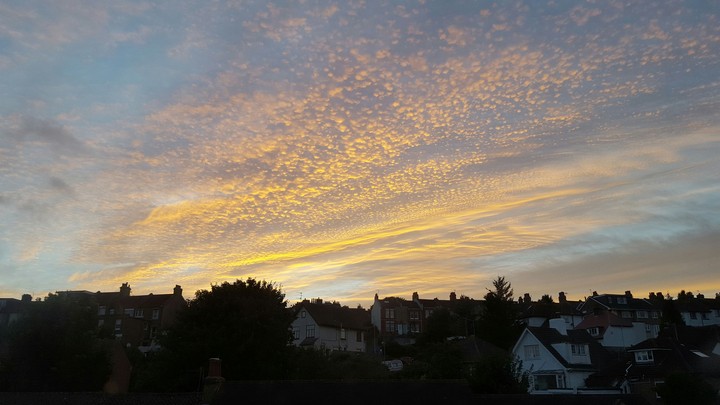 Golden Sky over Hollingdean