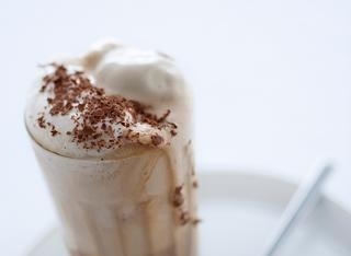 frappe al caffe e panna