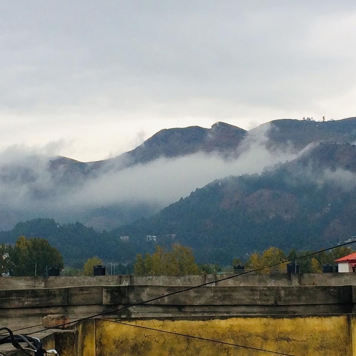 clouds in winter