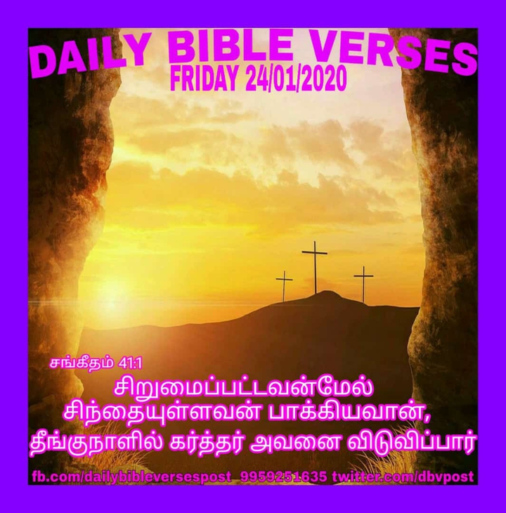 DAILY BIBLE VERSES