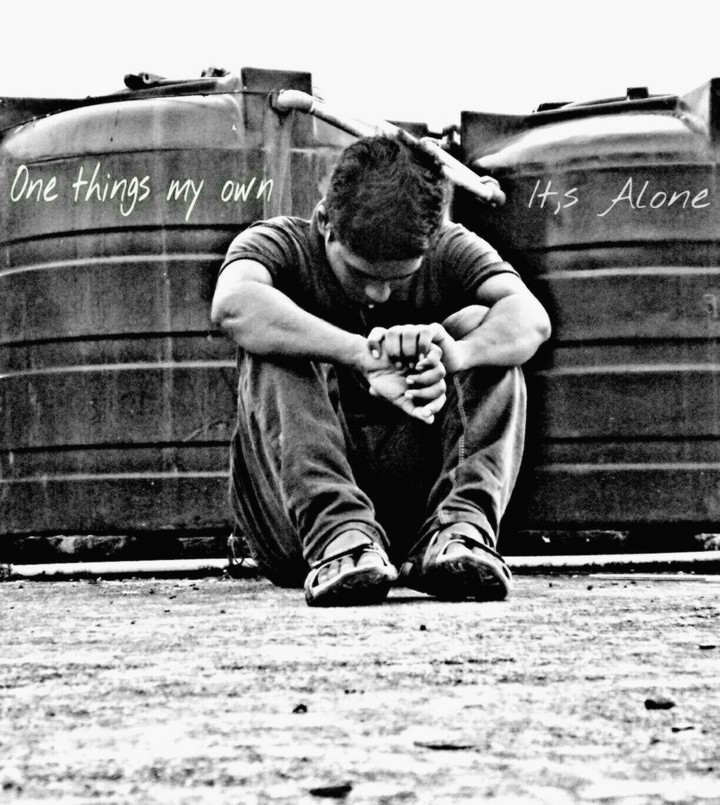 One thing is my own,its alone
