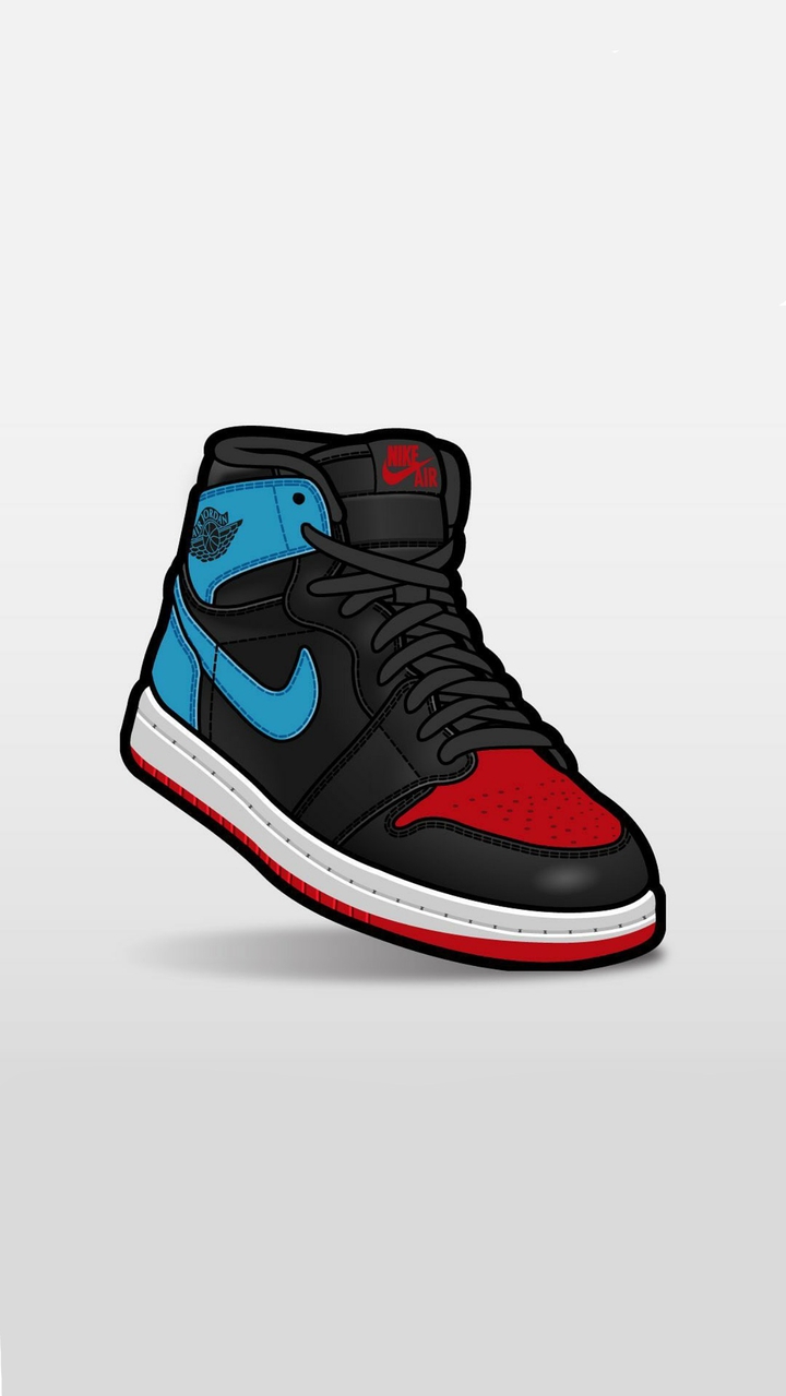 Nike Air Jordan 1 High OG 'UNC To Chicago'