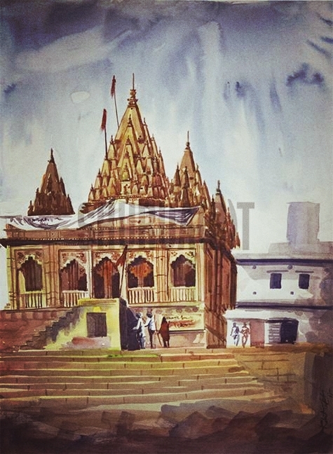Temple Painting..
