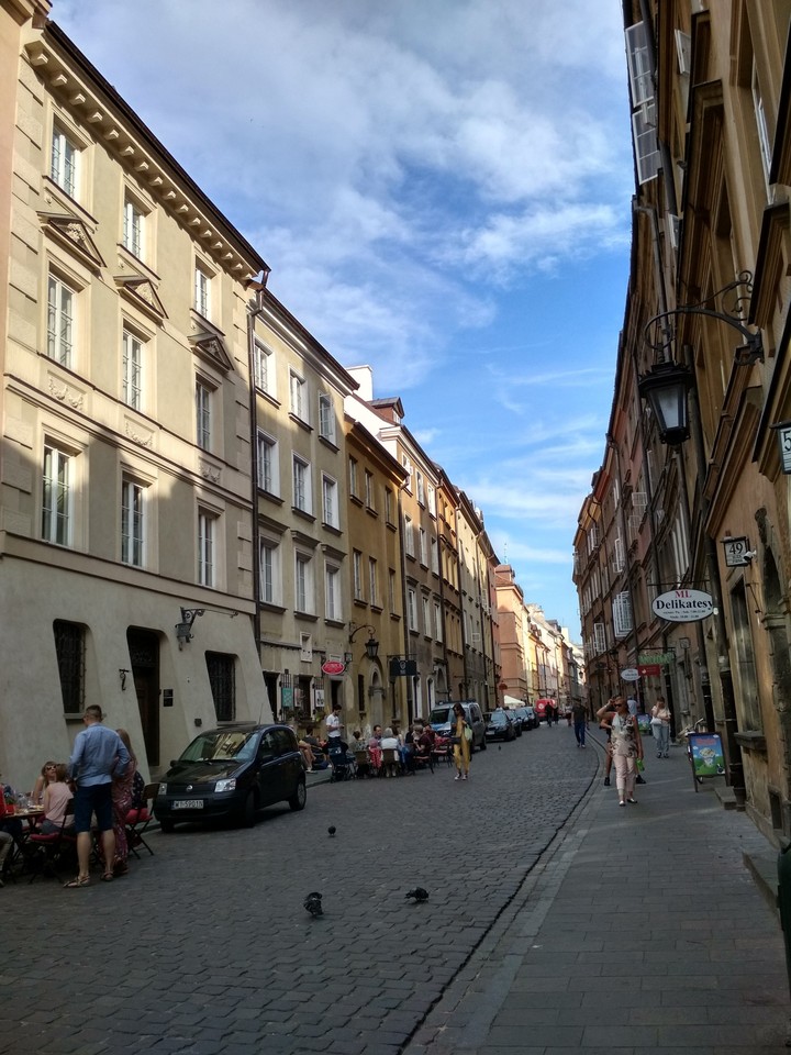 Old town Warsaw ,Poland