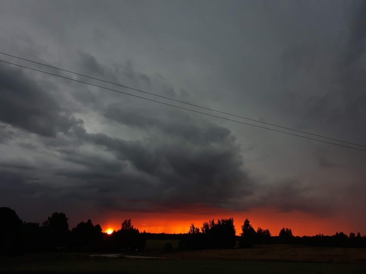 sky are burning