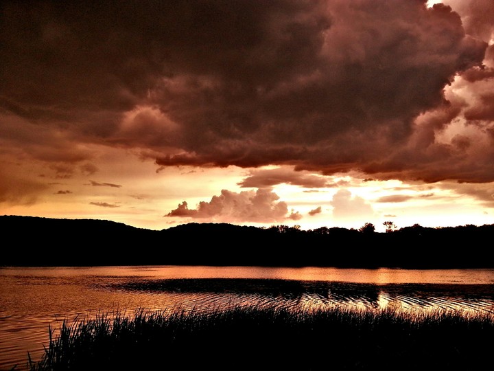 thunderstorms beginning