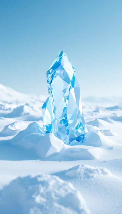 snow, azure wallpapers