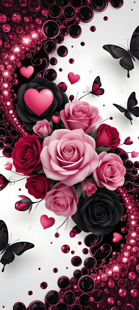 pink, rose Hintergrundbilder