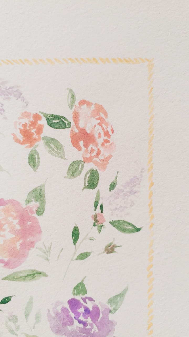 watercolor painting wallpaper