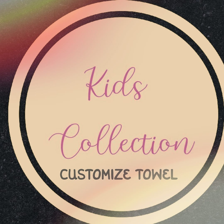 kids customise towel