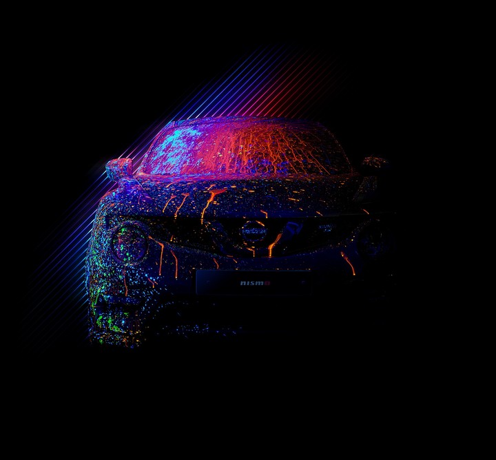 Colorful car