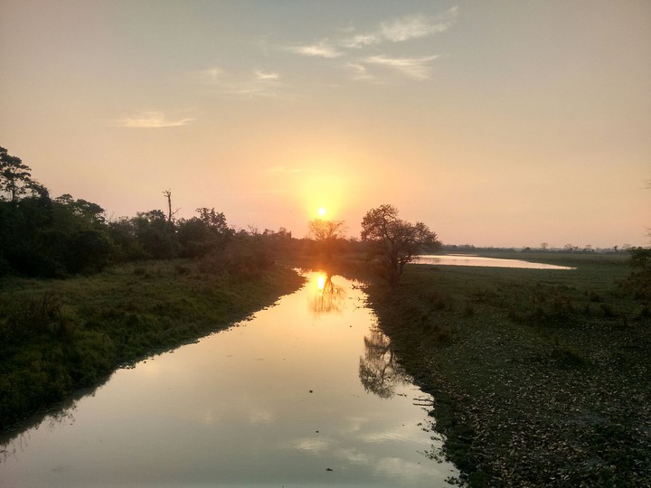 peace at sunset