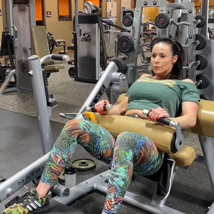 leg workout day