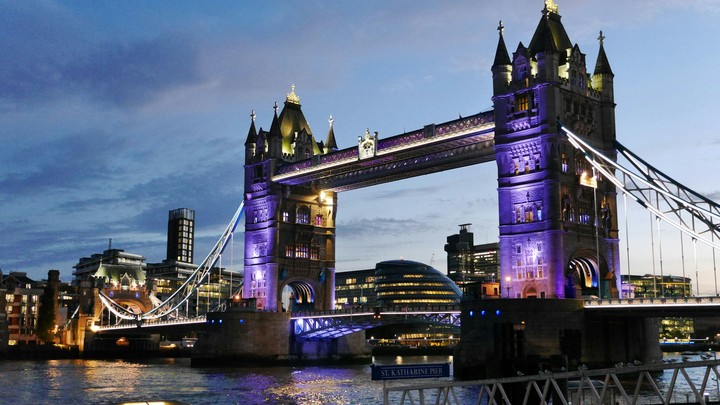 Tower bridge in London