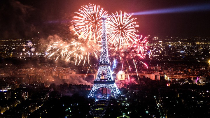 Feuerwerk in Paris