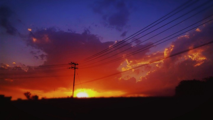 sueño de atardecer