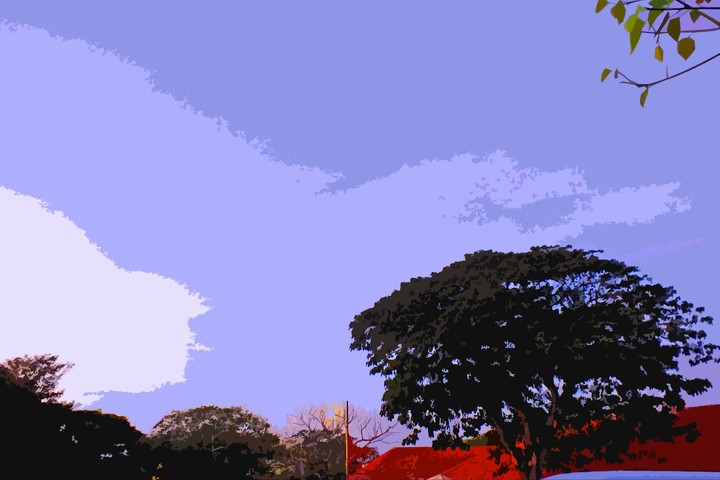 Gradient of Blue Sky